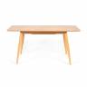 Стол раскладной Pavillion (Павильон) основание бук, столешница мдф, 80x120+40x75см, Натуральный Натуральный основание бук, столешница мдф