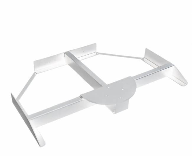 Зонт профессиональный 3х3 м Pompei Braccio белый, слоновая кость 3000х3000 мм