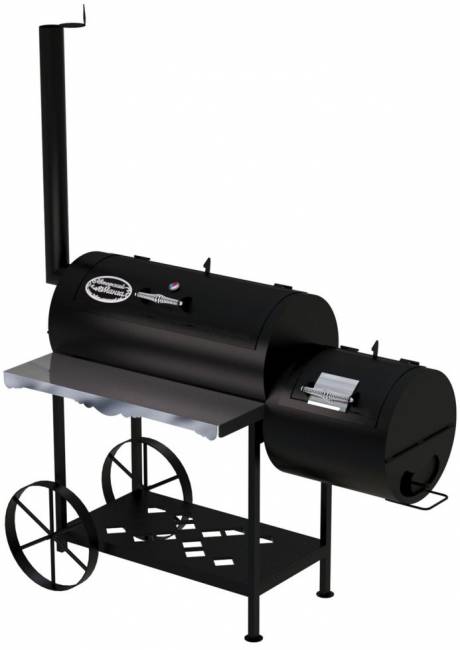 Гриль с коптильней "Паровоз" XL