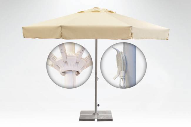 Зонт профессиональный  Ø2.5 м Avocado бежевый Ø2500 мм