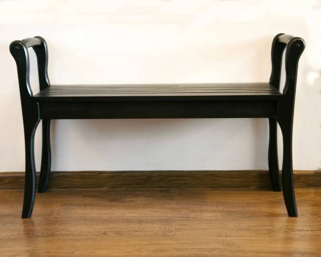 Банкетка с подлокотниками Лулу, венге