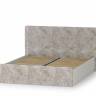 Кровать 1600 с подъёмным ортопедическим основанием Амели 11.31 цвет шёлковый камень/бетон чикаго беж