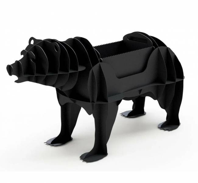 Мангал разборный "Медведь на лапах", ST3, 3мм