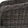 "Эспрессо - 80 R" обеденная группа плетеная, цвет графит "Эспрессо - 80 R" обеденная группа плетеная, цвет графит