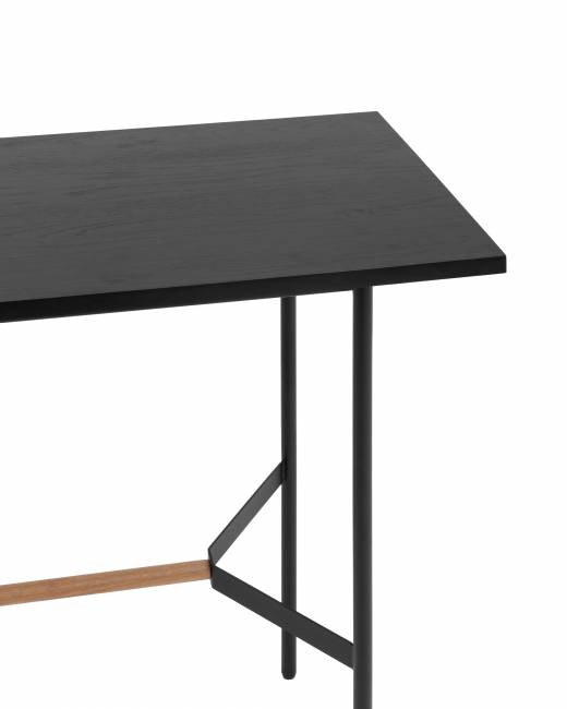 Стол барный Knobb 120*60 черный