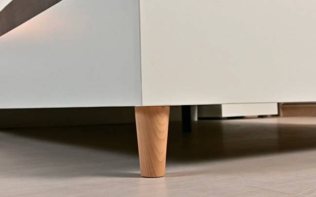 Муссон Спальня № 16 цвет белый/дуб эндгрейн элегантный, ортопед