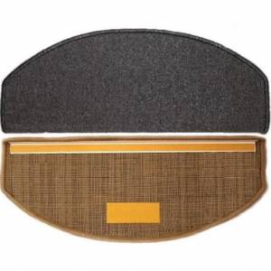 Ковровая ступень Серая