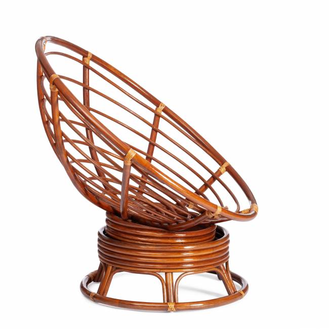 Кресло-качалка PAPASAN/ПАПАСАН w 23/01 B /без подушки/ 115х78х104 см, Pecan (орех) Pecan (орех)