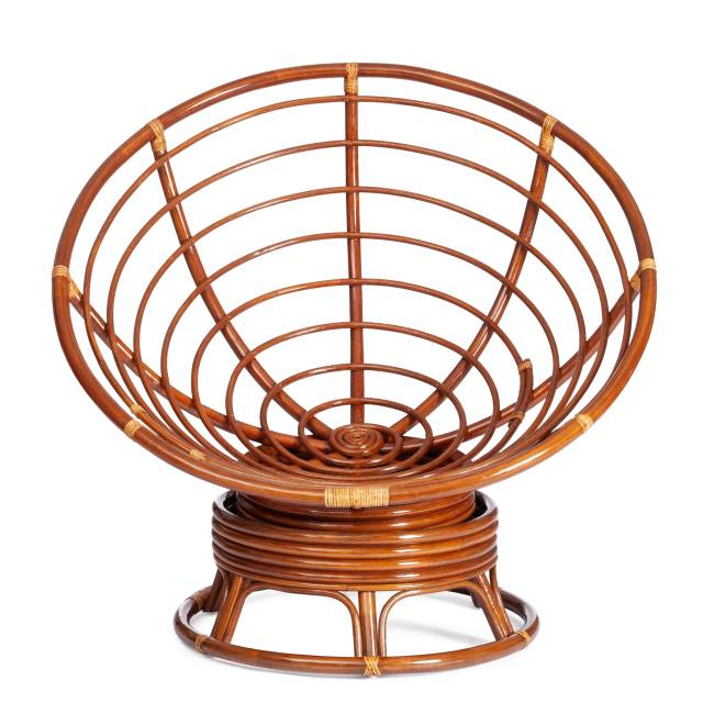 Кресло-качалка PAPASAN/ПАПАСАН w 23/01 B /без подушки/ 115х78х104 см, Pecan (орех) Pecan (орех)