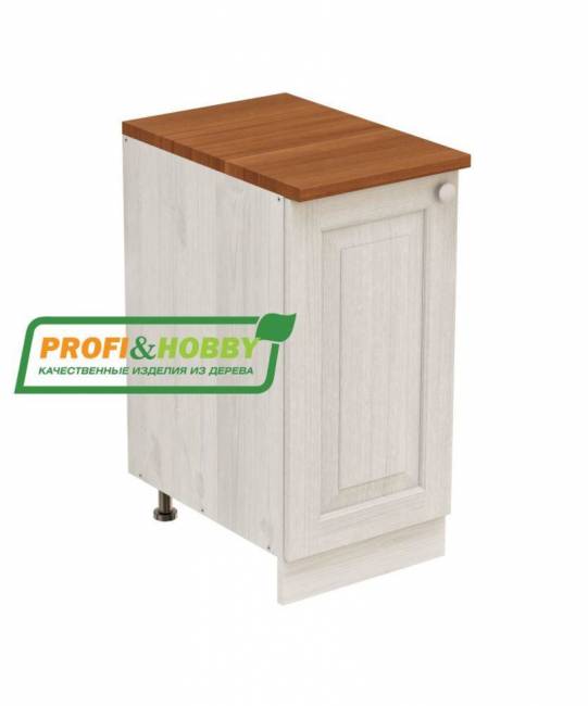 Тумба 1 дверь 450 х 560 х 720 сосна, без покраски