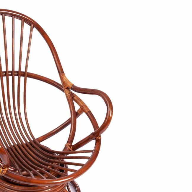 Кресло вращающееся "FLORES" 5005 /без подушки/ Pecan (орех) орех