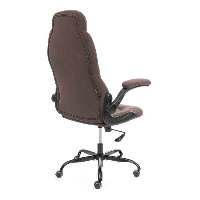 Кресло BAZUKA metalBL велюр, коричневый, 6 коричневый велюр