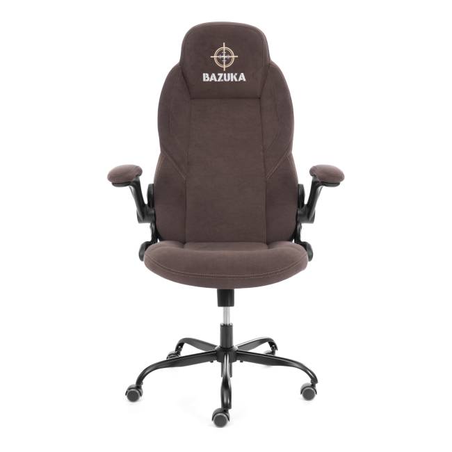 Кресло BAZUKA metalBL велюр, коричневый, 6 коричневый велюр