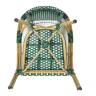 "Кабри" плетеный стул из искусственного ротанга, цвет зеленый