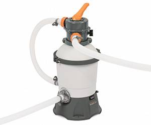 Песочный фильтр-насос 3028л/ч, резервуар для песка 8.5кг, фракция 0.45-0.85мм