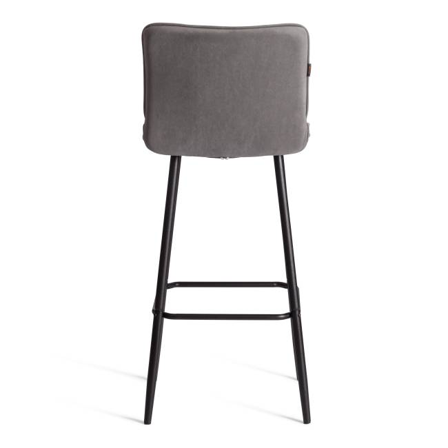 Барный стул  Bari/Бари велюр, серый, 29, 45х56х110 см серый велюр