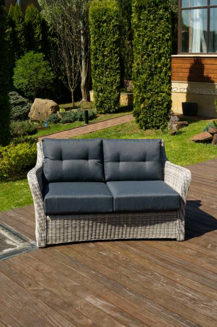 Диван 2-х местный "Венеция", серый Диван 2-х местный "Венеция", серый