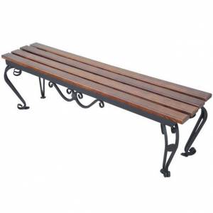 Скамья без спинки "Парковая"