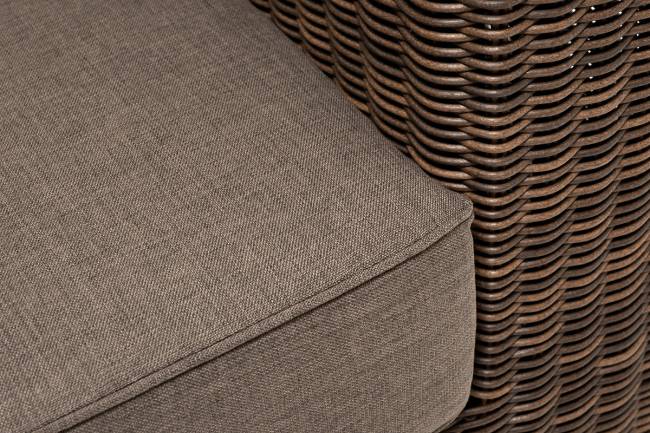 "Боно" кресло из искусственного ротанга, цвет коричневый