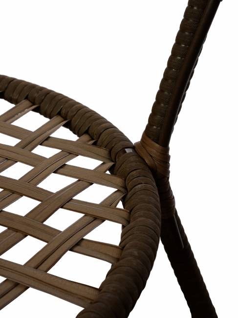 Стол Java (Ява) из искусственного ротанга, орех