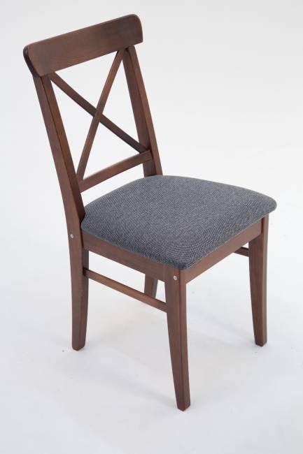 Стул Ингольф ПМ орех/графит Стул Ингольф ПМ орех/графит