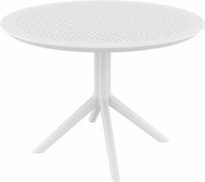 Стол пластиковый Sky Table Ø105 белый Ø1050х740 мм