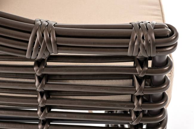 "Блисс" кресло из искусственного ротанга, цвет бронзовый "Блисс" кресло из искусственного ротанга, цвет бронзовый