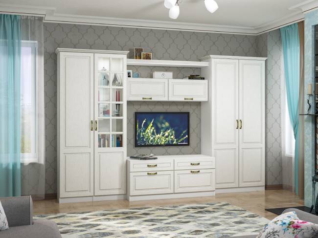 Пенал Ливерпуль цвет ясень ваниль/белый