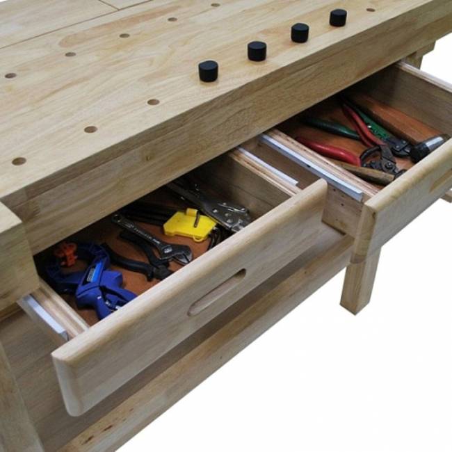 Верстак деревянный Стандарт дуб