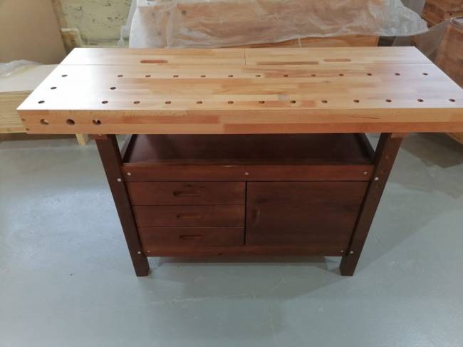 Верстак деревянный Профессиональный дуб АВК046