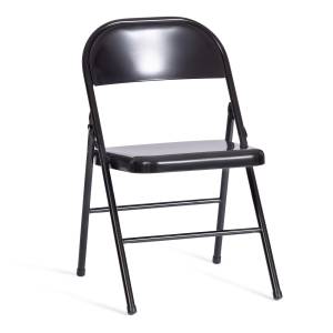 Стул складной FOLDER (mod. 3023(II)) металлический, 46,5 x 48 x 75, (Black) (Комплект из 6 шт.) черный металлический