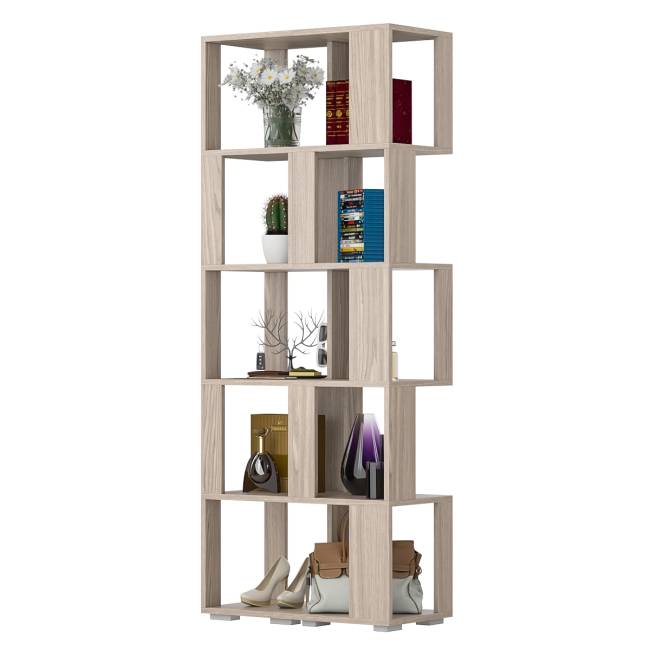 Комплект их 2-х стеллажей цвет ясень шимо светлый