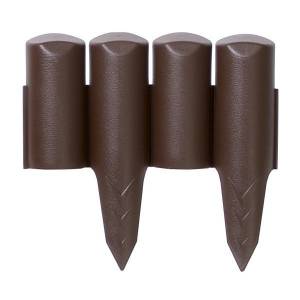 Бордюр для сада Palisada border коричневый Бордюр для сада Palisada border коричневый