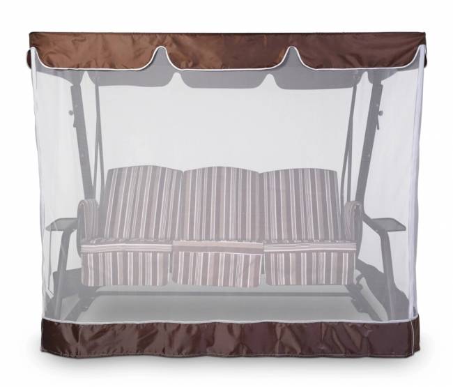 Тент-крыша + москитная сетка Золотая Корона 76 250х172х185, шоколад