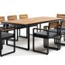 Обеденная группа из алюминия ТОПА XL Обеденная группа из алюминия ТОПА XL
