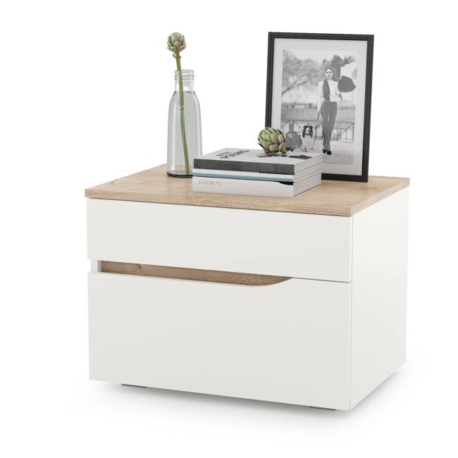 Набор мебели для спальни Муссон с кроватью 1600 цвет белый/чёрный/дуб эндгрейн элегантный/кожзам белый Набор мебели для спальни Муссон с кроватью 1600 цвет белый/чёрный/дуб эндгрейн элегантный/кожзам белый