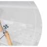 PT-151 80х80х76 clear glass / wood