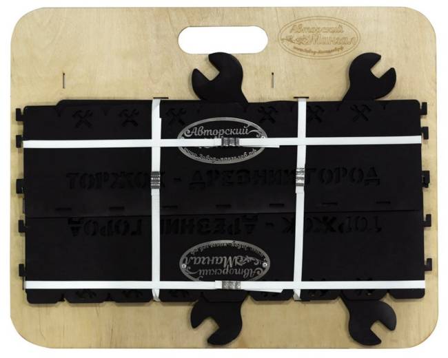 Мангал разборный "Механика", сталь AISI304, 3мм