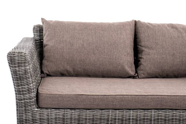 "Капучино Сингл" лаунж-зона из искусственного ротанга, цвет графит "Капучино Сингл" лаунж-зона из искусственного ротанга, цвет графит