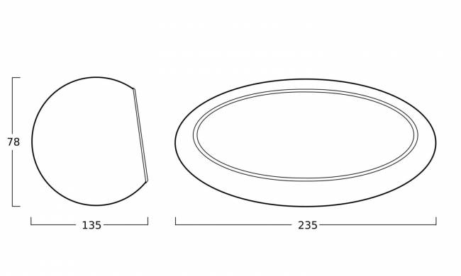 Подвесное кресло-кокон "Bios Alpha", Черное Подвесное кресло-кокон "Bios Alpha", Черное