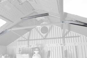 Усилитель крыши для пластиковых сараев Lifetime шириной 8 дюймов