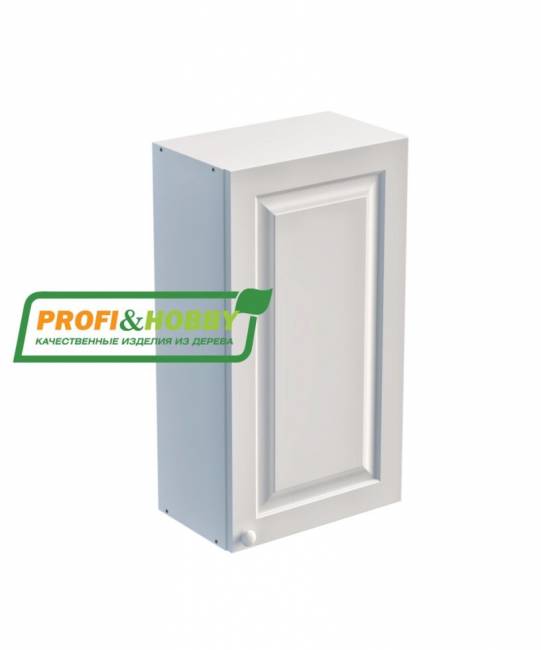 Шкаф навесной 500 х 300 х 900 филенка, сосна, без покраски