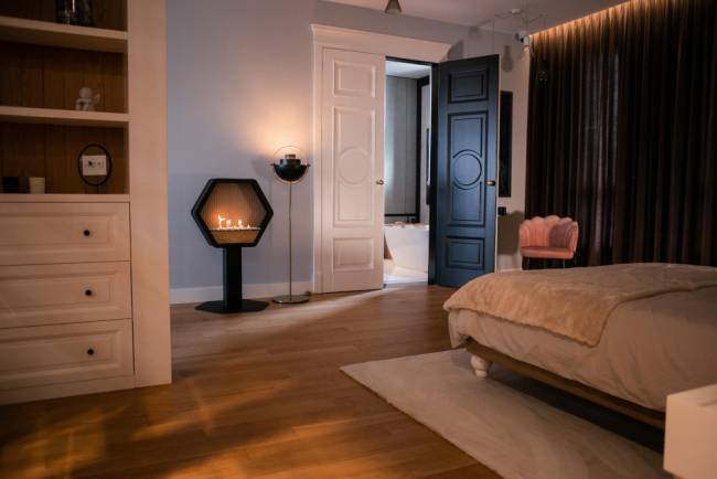 Биокамин Kratki ECHO Hex 70, TUV