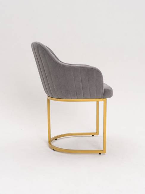 Стул Amely Gray / Gold