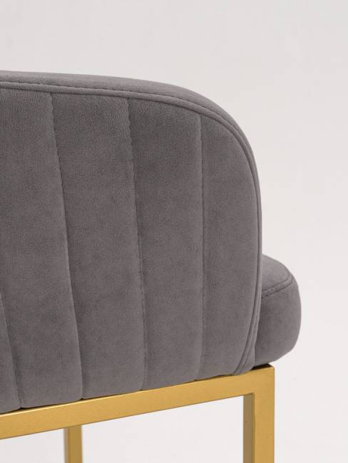 Стул Amely Gray / Gold