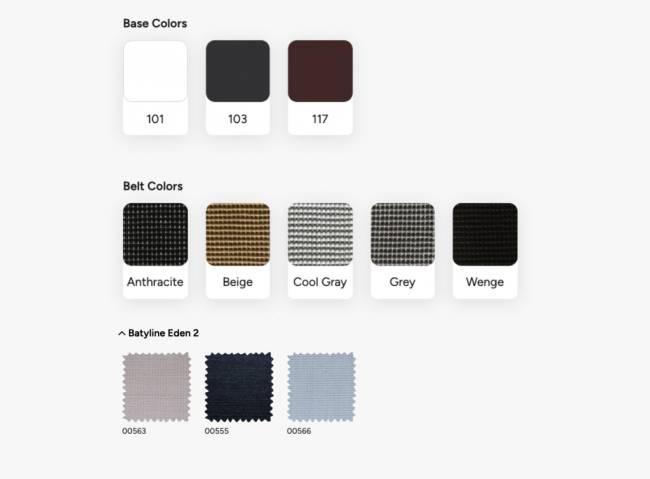 Диван модульный Slim Stripe 2960х740х687 мм