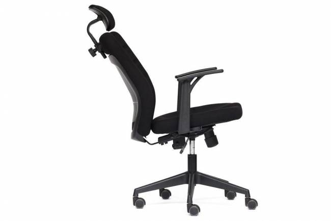 Кресло офисное «Кара-1» (Kara-1 black) (Чёрная ткань)