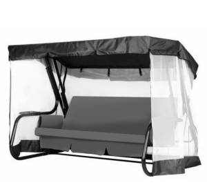 Садовые качели ТОРНАДО LUX Графит