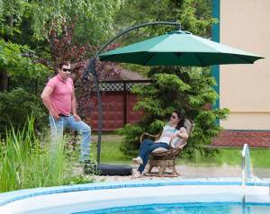 Садовый зонт "Village" green