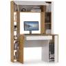 Стол компьютерный Комфорт 12.71 цвет дуб золотой/белый Стол компьютерный Комфорт 12.71 цвет дуб золотой/белый